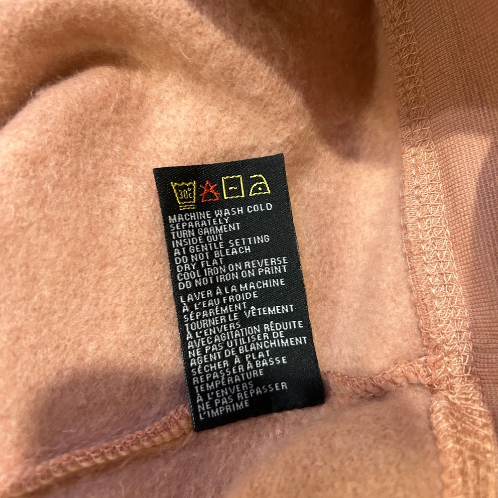 Brunette The Label Varsity Hair Colour Not Your Boyfriend's Crew Sweatshirt NWT - Picture 7 of 8